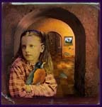 Girl with bird