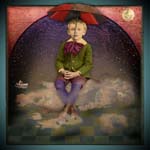 Red umbrella